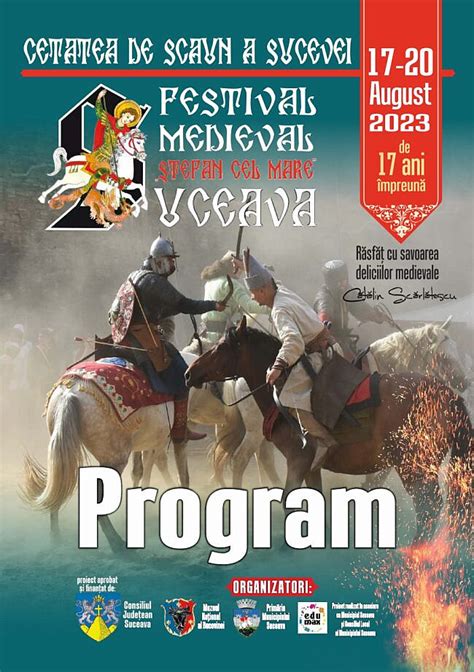 festivalul medieval suceava|Programul Festivalului de Artă Medievală ...